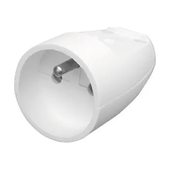 Elektrická vidlice Zásuvka spojovací GN-171 černá