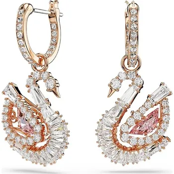 Náušnice Náušnice Swarovski SWAN 5732415 zlatá 10Y, vel. ONE SIZE