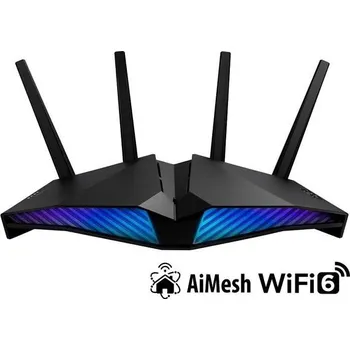 Síťový prvek ASUS RT-AX82U v2 Wireless AX5400 Wifi 6 Router, 4x gigabit RJ45, 1x USB3.2