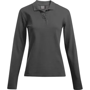 Dámská košile Promodoro Dámská polokošile s dlouhým rukávem E4605 Steel Gray 3XL