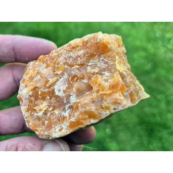 Sběratelství Přírodní kámen kalcit oranžový 167g (Brazílie)