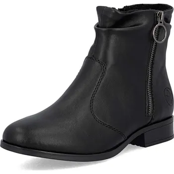 Dámská obuv Dámská kotníková obuv RIEKER 77041-00 černá W5 37