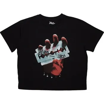 Pánské tričko Judas Priest British Steel Black M Dámské Tričko