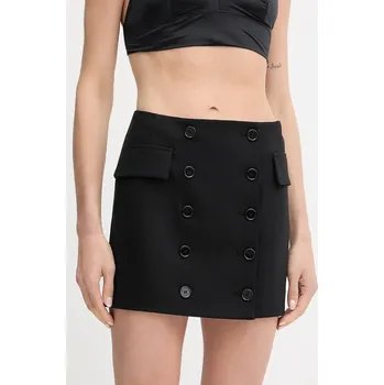 Dámská sukně Sukně Patrizia Pepe černá barva, mini, pouzdrová, 8G0497 A025 8G0497.A025 99X, vel. 38