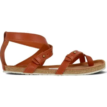 Dámská zdravotní obuv AYLLA BAREFOOT SANDÁLY SULLA Cognac | Dámské barefoot sandály - 42