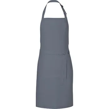 Pracovní zástěra Link Kitchen Wear Unisex grilovací zástěra X987 Dark Grey -ca. Pantone 431 85 x 72 cm