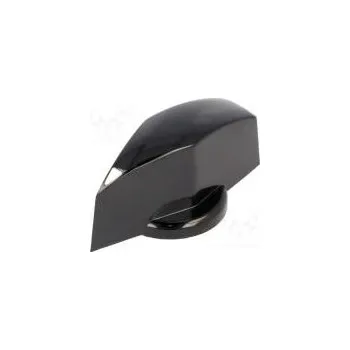 Knoflík Knoflík s ukazatelem termoplast Pr.hříd 6mm Ø25x20mm černá