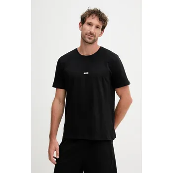 Pánské tričko Tričko BOSS Unique T-Shirt 50545930 černá 99X, vel. L