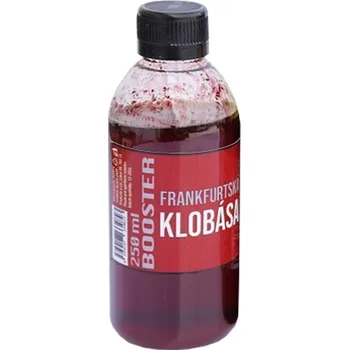 Návnadové aroma BLACK CARP - Booster 250 ml Frankfurská klobása