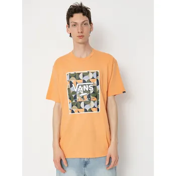 Pánská móda Vans Classic Print Box (copper tan/white) M, oranžová