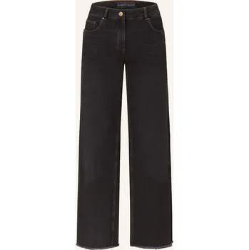 Dámské džíny Luisa Cerano Dámské Wide Leg Džíny, 1 deep black, 44