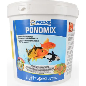 Krmivo pro rybičky Prodac Pondmix, kbelík 1 kg