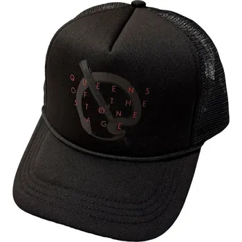 Kšiltovka Queens Of The Stone Age Q Emblem Kšiltovka Black UNI