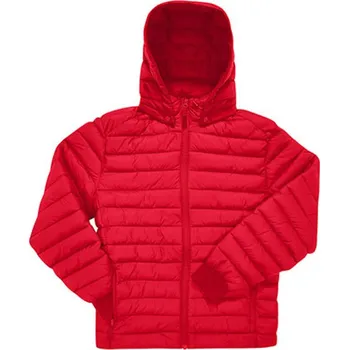 B&amp;C Unisex prošívaná bunda JG001 Red M