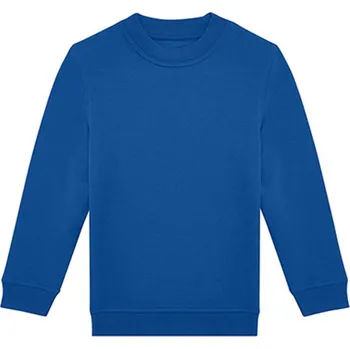 Dívčí mikina B&amp;C Dětská mikina přes hlavu WK001 Royal Blue 3/4 (98/104)