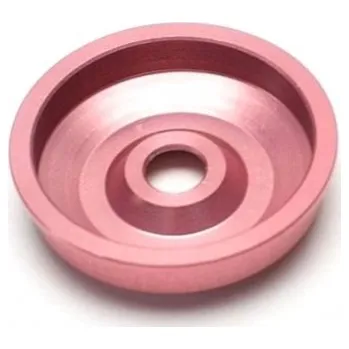 Hlavové složení víčko hlavového složení ShamanRacing 1 1/8 hluboké 5mm růžové