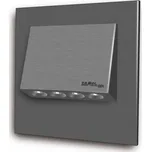 LED světlo NAVI na 230 V 22 - kartáčovaná ocel - teplá bílá