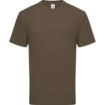 Fruit of the Loom Pánské triko 61-422-0 Truffle M