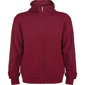 Pánská mikina Roly Montblanc Pánská mikina s kapucí CQ6421 Garnet Red 57 S