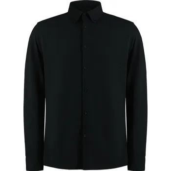 Pánská košile Kustom Kit Pánská košile KK143 Black L (42)