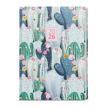 Diář Diář týdenní A5 Lamino - Kaktus - blok Oskar