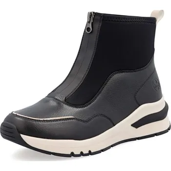 Dámské kozačky Dámská kotníková obuv RIEKER M6663-00 černá W5 43