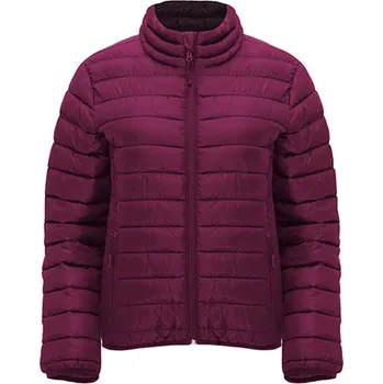 Dámský bomber Roly Finland Dámská lehká prošívaná bunda RA5095 Plum Red 643 S