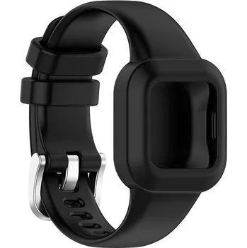 Příslušenství k chytrým hodinkám eses Silikonový řemínek pro Garmin Vivofit Junior 3 - Černý