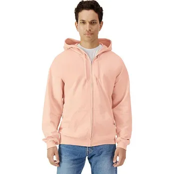 Pánská mikina Gildan Pánská mikina na zip GSF600 Dusty Rose XL