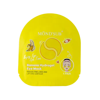 Pleťová maska MONDSUB hydrogelová maska pod oči banán