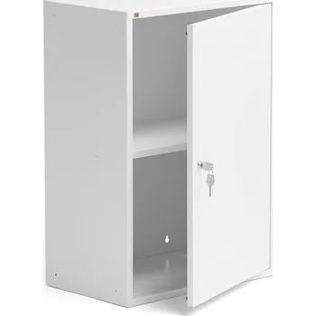 Šatní skříň Skříňka na dokumenty, bílá, 780x550x340 mm