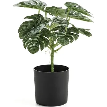 umělá květina Umělá rostlina EVERGREEN, monstera, výška 250 mm, 1 ks