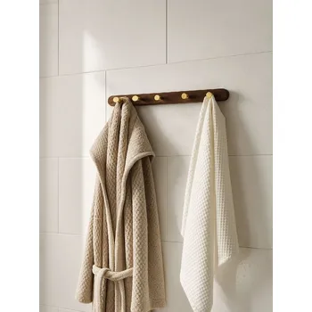 Věšák Sinsay - Nástěnný věšák - tmavě hnědá - 908GM-89X - 908GM-89X-ONE