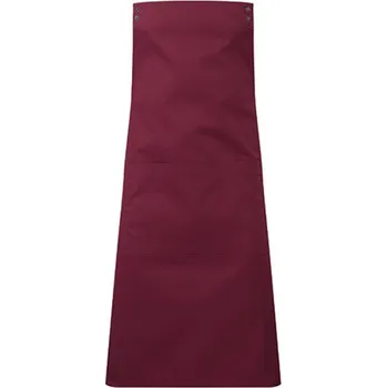 Pracovní zástěra Premier Workwear Gastro zástěra - tělo PR190 Burgundy (ca. Pantone 209C) 70 x 86 cm