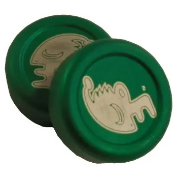 Řídítka zátky řídítek ShamanRacing zelené