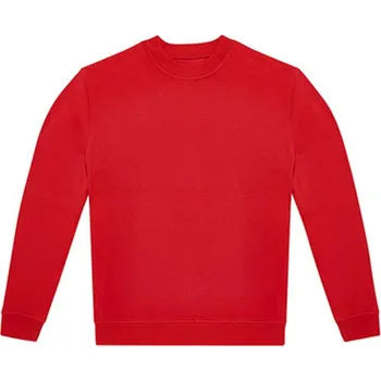 Pánská mikina B&C Unisex mikina WG004 Red M