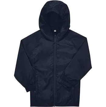 B&amp;C Dětská lehká větrovka JK001 Navy 12/14 (152/164)