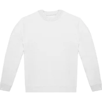 Pánská mikina B&C Unisex mikina WG007 White XL