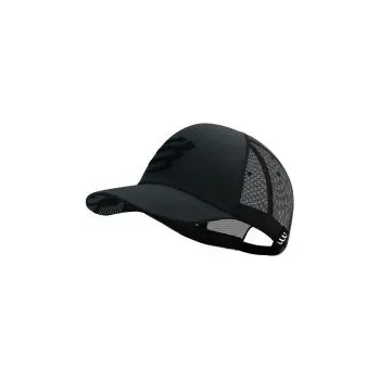 Kšiltovka COMPRESSPORT TRUCKER CAP black/black reflective Černá čepice + DÁREK DLE VÝBĚRU!