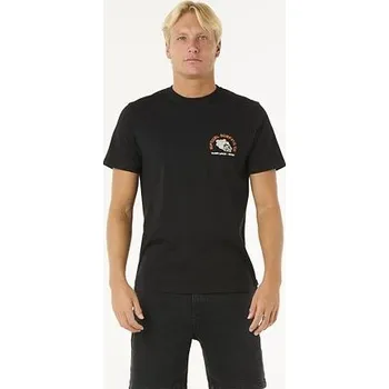 Pánské tričko tričko Rip Curl DESTI ANIMALS TEE Black velikost L