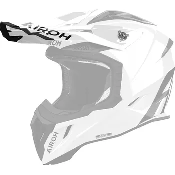 Auto-moto AIROH kšilt pro přilbu AVIATOR ACE 2 Color bílý lesklý