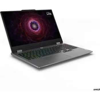 Notebook Lenovo LOQ 15AHP9 Ryzen 7 8845HS/NPU/16GB/SSD 1TB/15,6"/IPS/FHD/144Hz/300nitů/RTX4050 6GB/bez OS/šedá