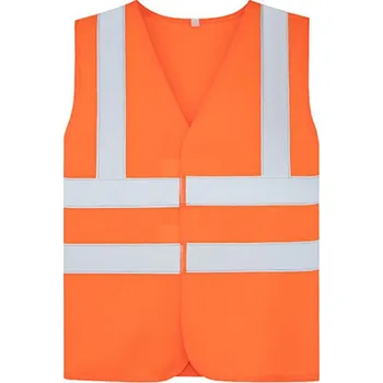 Korntex Esbjerg Dětská bezpečnostní vesta KX127K Signal Orange S