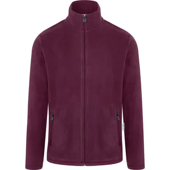 Pánská mikina Karlowsky Pánská fleecová mikina KY153 Aubergine XXL