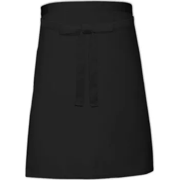 Pracovní zástěra Link Kitchen Wear Pekařská zástěra s kapsou X964T Black 90 x 50 cm