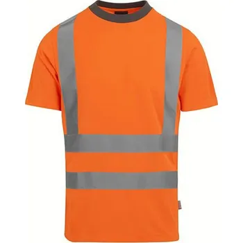 Pánské tričko Regatta HI-VIS triko TRS270 Orange M