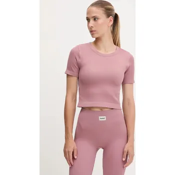 Tréninkové tričko Hummel 230306 růžová 34X, vel. L