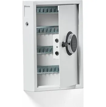 Skříňka na klíč Skříňka na klíče MORTON, 48 háčků, el. kódový zámek, 450x300x100 mm
