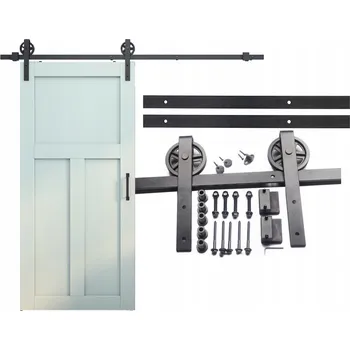 Systém pro posuvné dveře na stěnu 150 cm Bokko 3 m