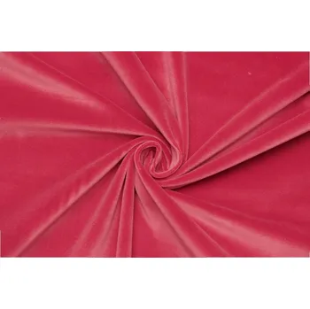 Samet bavlněný - Malinová červená 2. Jakost